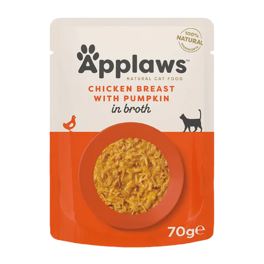Applaws Katt Påse Chicken & Pumpkin - 12X70 G