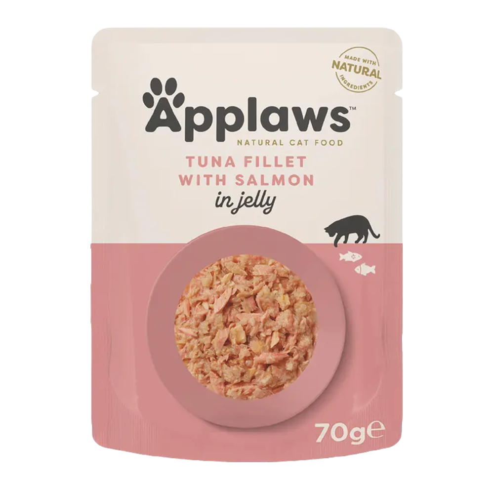 Applaws Katt Påse Tuna+salmon Gelé - 70 G