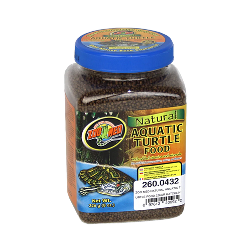Zoo Med Natural Aquatic Sköldpadda foder Hatchling Formula - 226 G | Endast 139 kr! - Zoogiganten