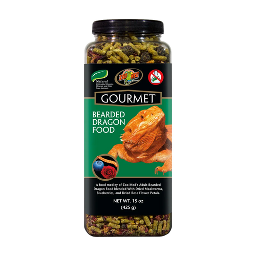 Zoo Med Gourmet Skäggagamer Foder - 383 G | Endast 299 kr! - Zoogiganten