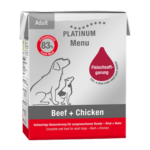 Platinum Menu Beef/Chicken - 375 G | Endast 69 kr! - Zoogiganten