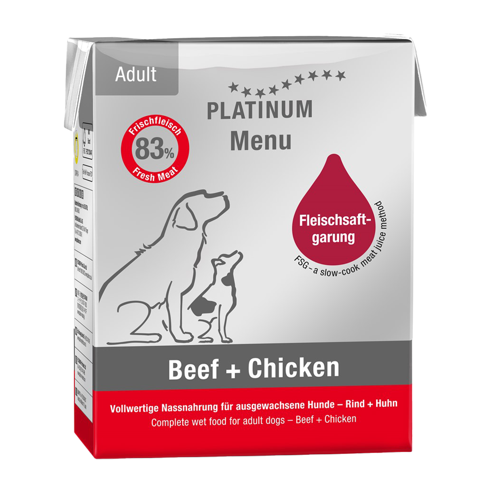 Platinum Menu Beef/Chicken - 375 G | Endast 69 kr! - Zoogiganten