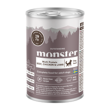 Monster Dog Multi Beef/ Chick/ Lamb Burk - 400 G