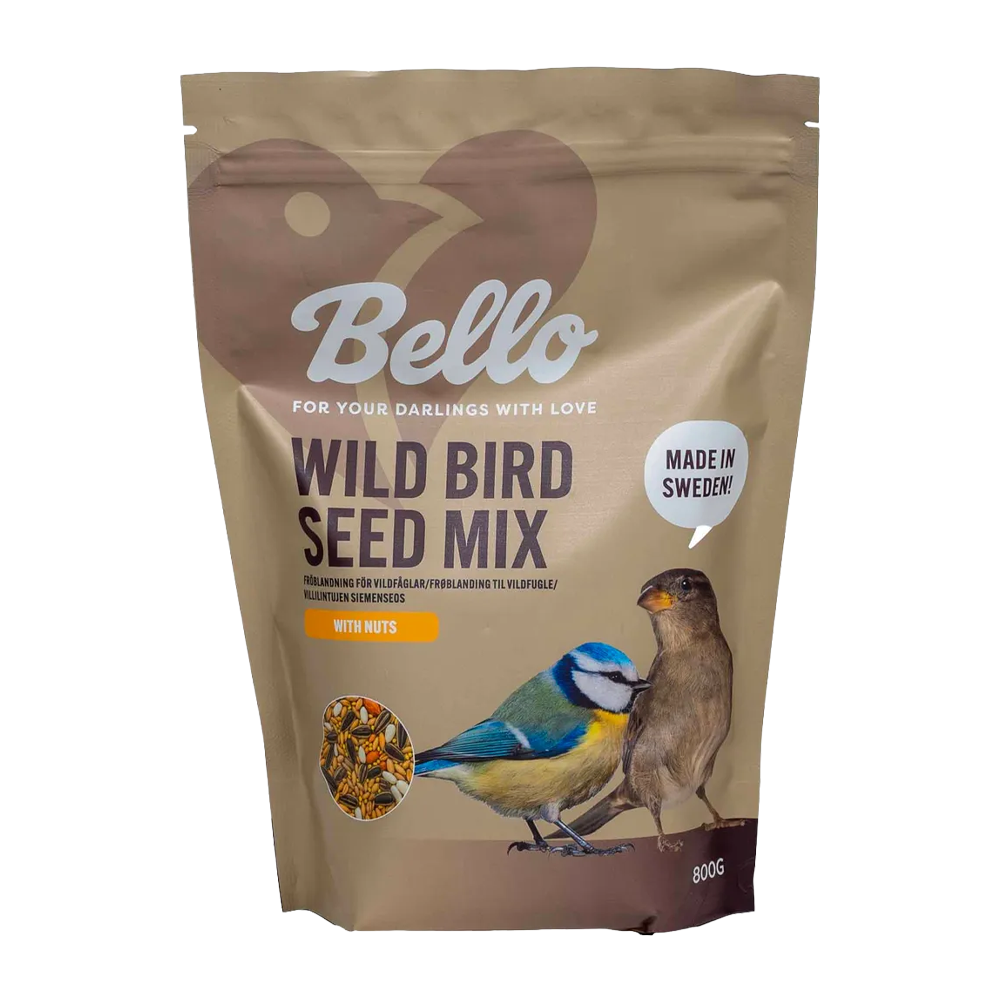 Bello Wild Bird Seed Mix With Nuts
