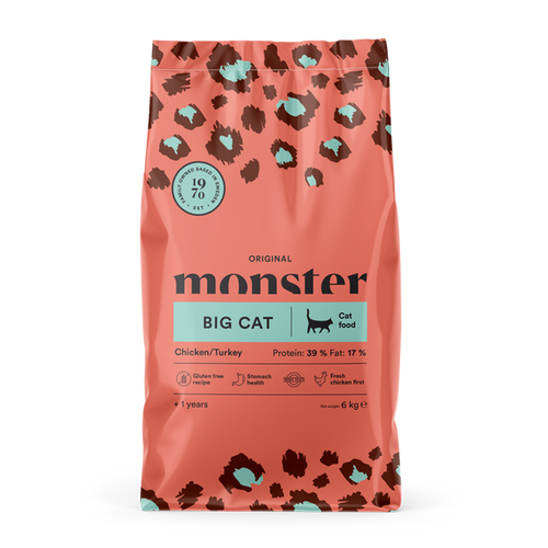 Monster Cat Orig. Big Cat Chick/Turkey