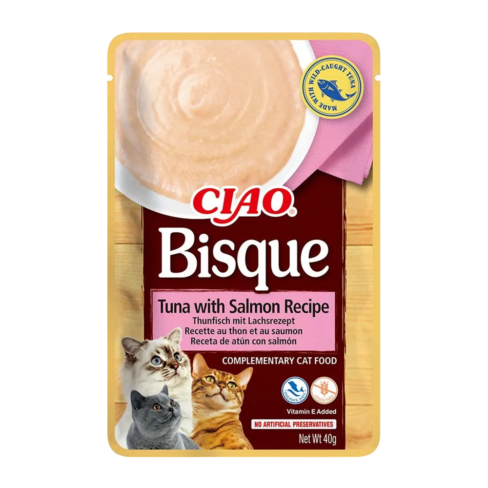 Bisque Tuna and Salmon - 40G