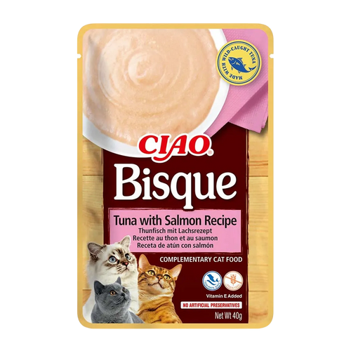 Bisque Tuna and Salmon - 40G