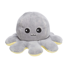 Vändbar Bläckfisk Plysch - 19 CM