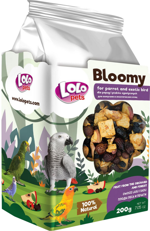 Bloomy Skogsfrukter Exotiska Fåglar - 150 G | Endast 99 kr! - Zoogiganten