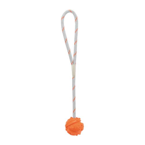 Boll på rep flytande Orange - 35 cm
