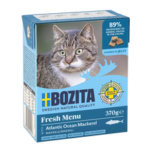 Bozita Katt Bitar i Gele med Makrill - 370 G