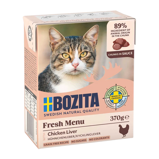 Bozita Cat Chicken Liver In Sauce - 370 G