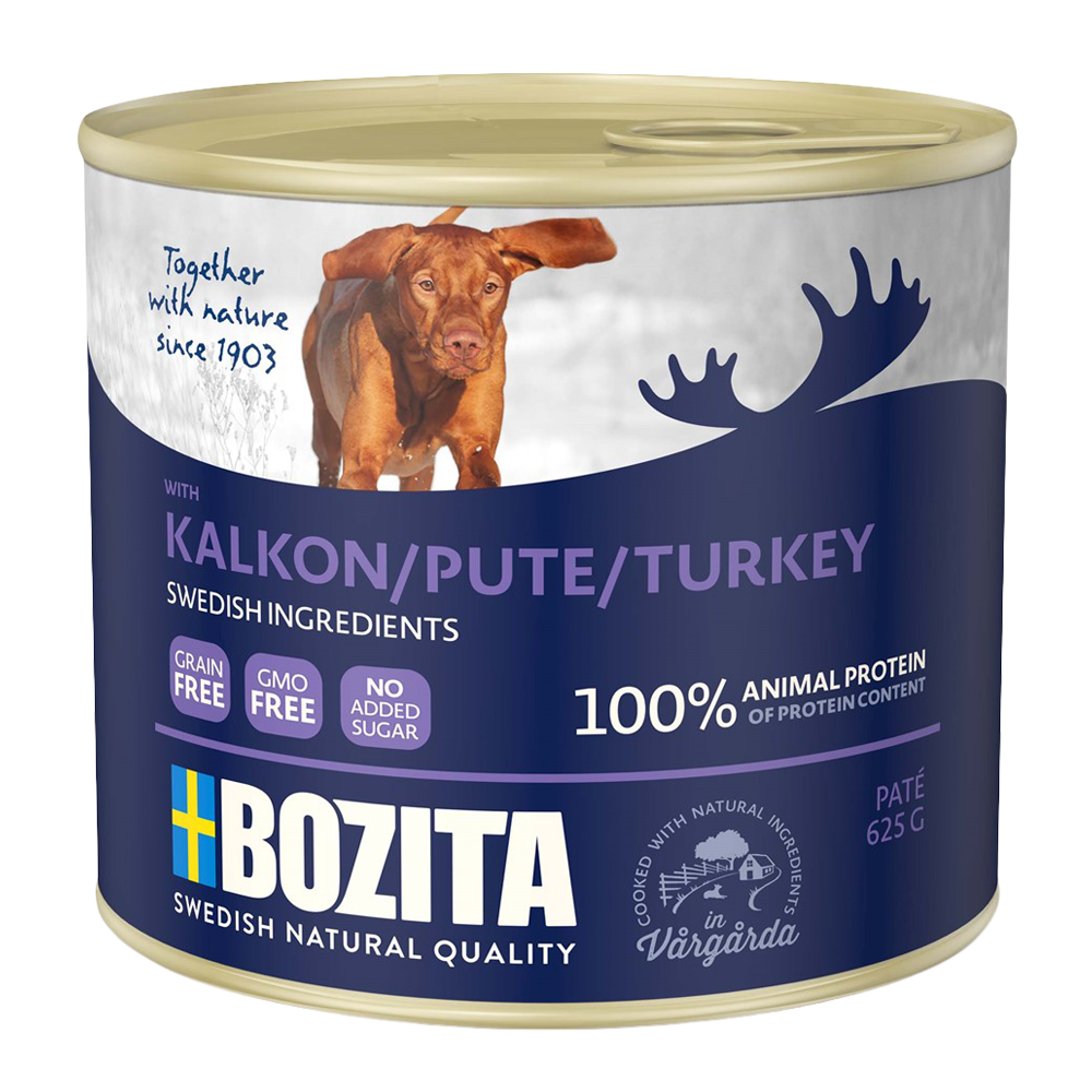 Bozita Kalkon (patté) - 625 G