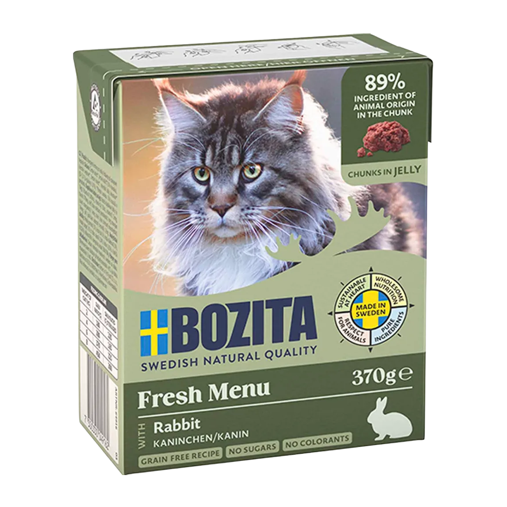 Bozita Bitar i Gelé med Kanin - 370 G