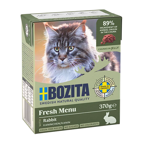 Bozita Bitar i Gelé med Kanin - 370 G