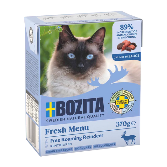Bozita Bitar i Sås med Ren - 370 G