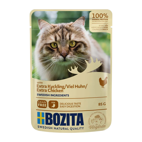 Bozita Katt Extra Kyckling i Sås - 85 G