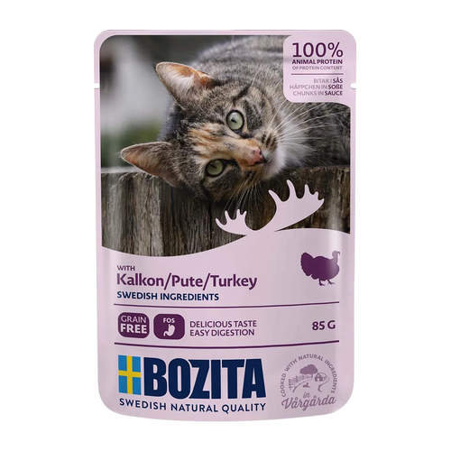 Bozita Katt Kalkon i Sås - 85 G