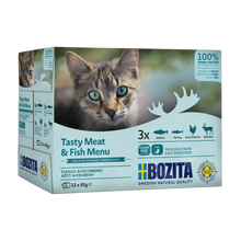 Bozita Feline Meat & Fish in Sauce Multibox - 1.02KG