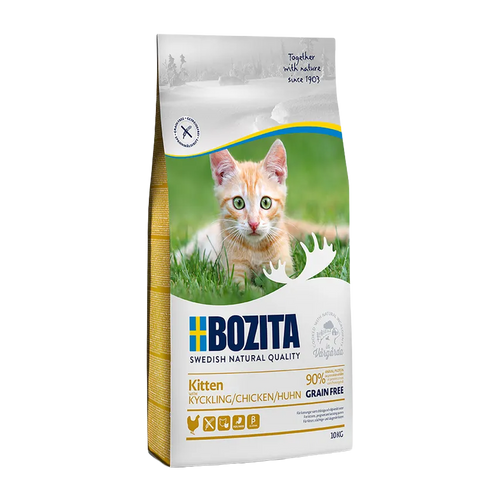 Bozita Kitten Grain Free Chicken - 10 KG