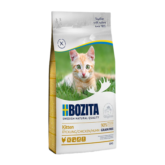 Bozita Kitten Grain Free Chicken - 10 KG