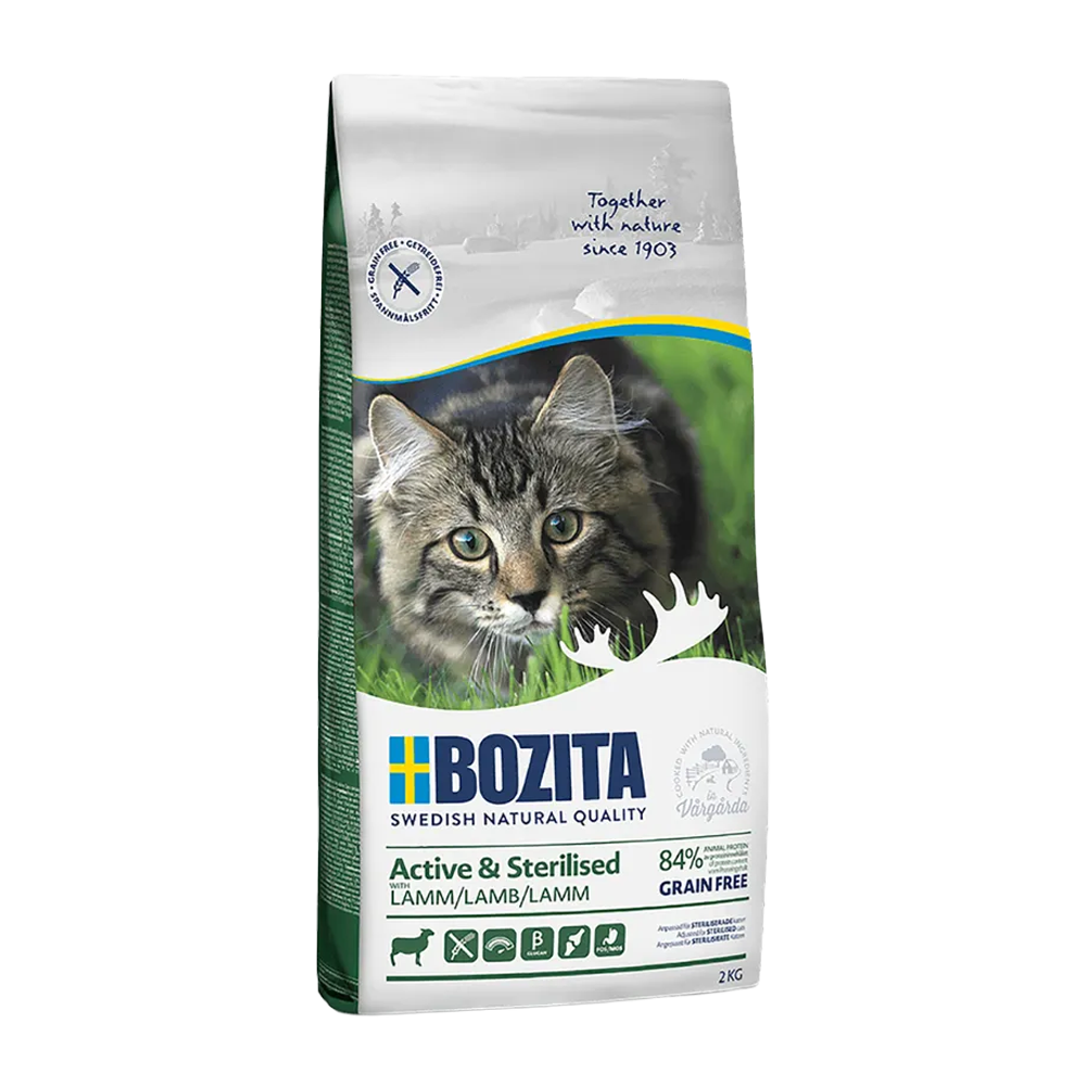 Bozita Active & Sterilised Grain Free Lamb