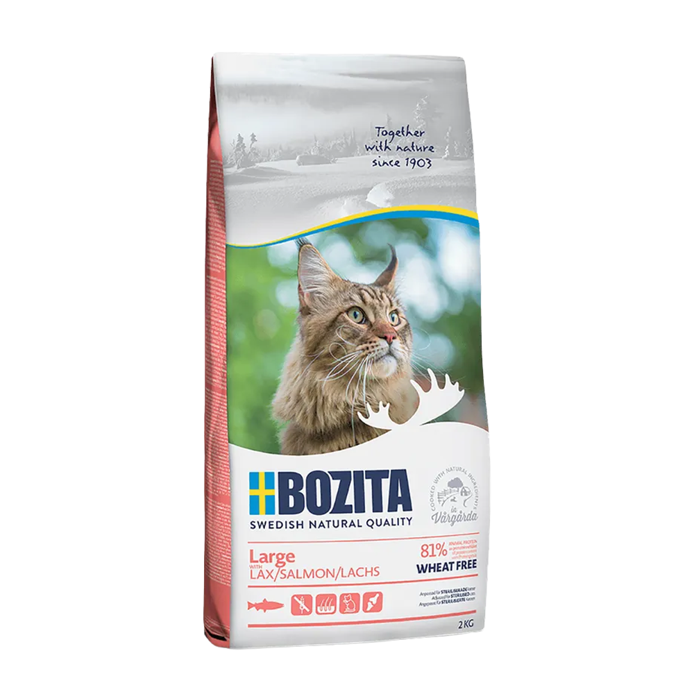 Bozita Large Wheat Free Salmon - 2 KG