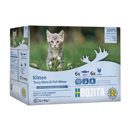 Bozita Kitten Multibox - 12x85 G