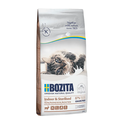 Bozita Indoor & Sterilised Grain Free Reindeer