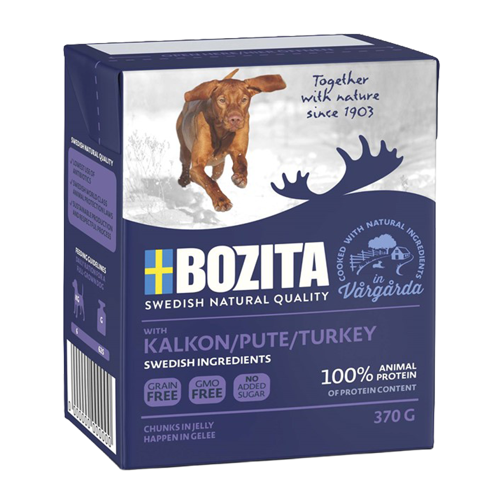 Bozita Kalkon (bitar i Gelé) - 370 G
