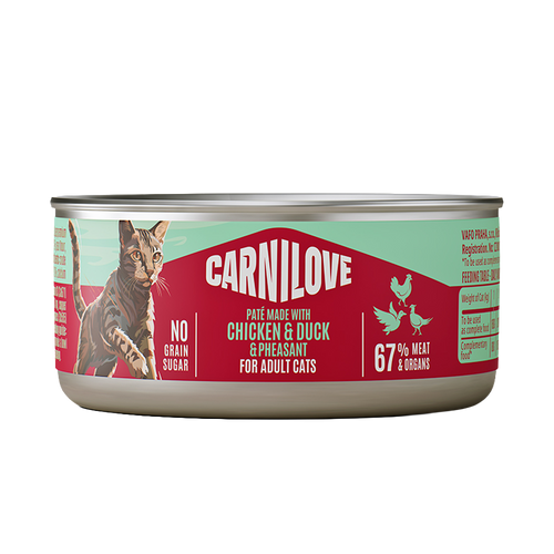 CL Cat Can Paté Chicken, Duck & Pheasant - 100 G