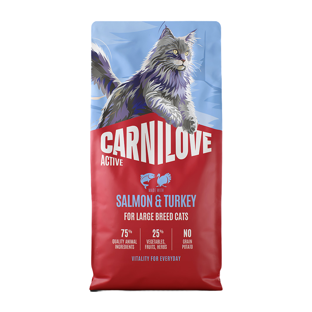 CL Active Cat Salmon & Turkey for Adult Large Breeds