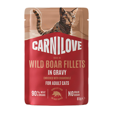 CL Cat Pouch Wild Boar - 85 g