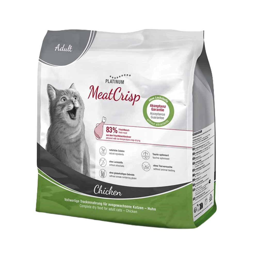 Platinum Cat Meatcrisp Adult Chicken