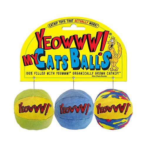 Yeowww Catnip My Cats Balls