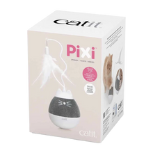 Catit Pixi Spinner - Vit & Grå