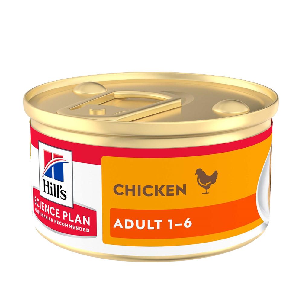 Hill's Science Plan Adult Feline Mousse Kyckling - 85 G