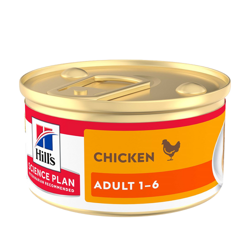 Hill's Science Plan Adult Feline Mousse Kyckling - 85 G