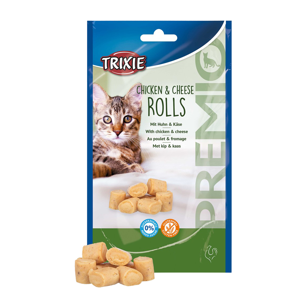 Premio Chicken & Cheese Roll - 50 G