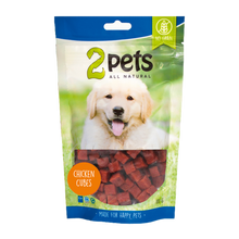 2PETS Dogsnack Chicken Cubes - 100 G