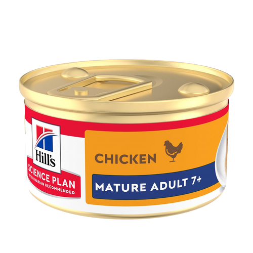 Hill's Science Plan Mature Adult 7+ Feline Mousse med kyckling  - 85 G
