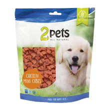 2PETS Dogsnack Chicken Minicubes
