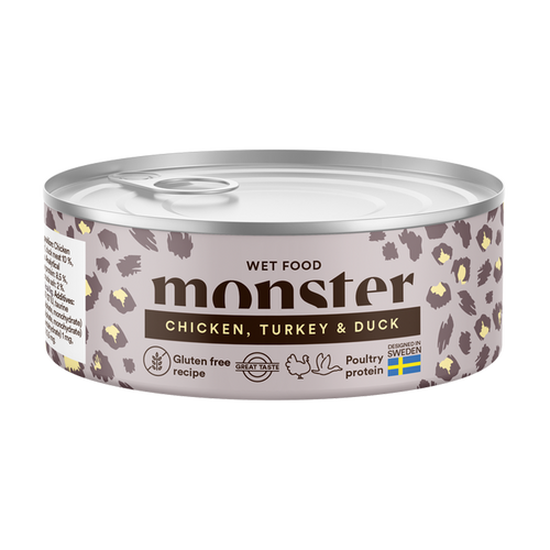 Monster Cat Ad Multi Chick/Turk/Duc Burk - 100 G