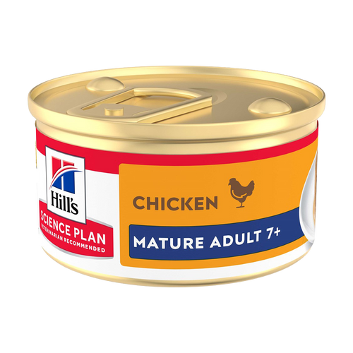 Hill's Science Plan Mature Adult 7+ Feline Mousse med kyckling - 85 G
