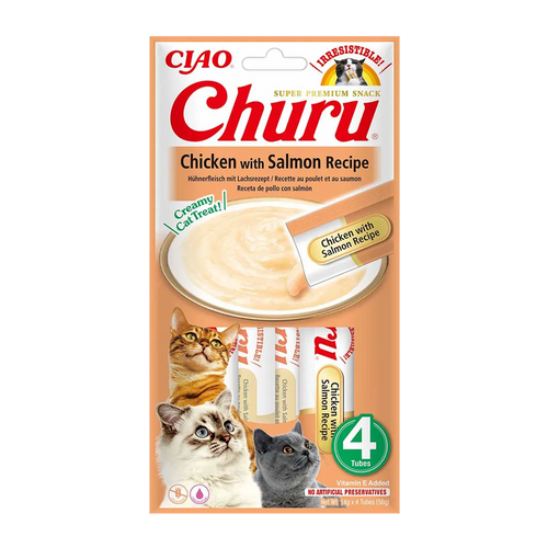 Churu Cat Kyckling & Lax - 4 St | Endast 39 kr! - Zoogiganten