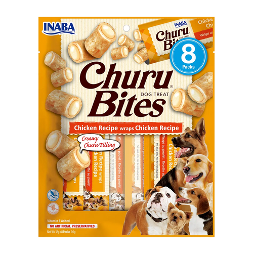 Churu Dog Bites Chicken Wraps - 8 ST