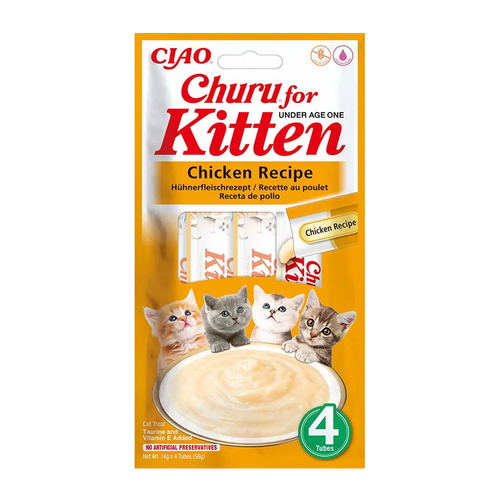 Churu Kitten Kyckling - 4 ST | Endast 49 kr! - Zoogiganten