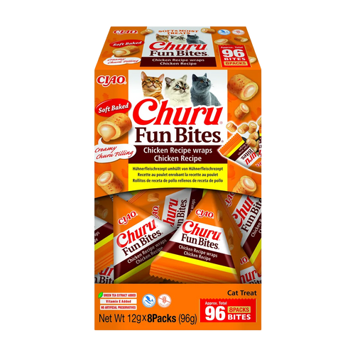 Churu Cat Fun Bites Chicken - 8st