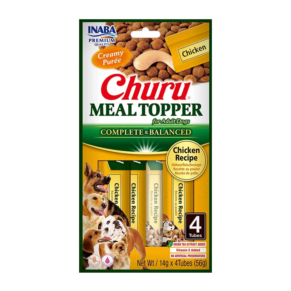 Churu Dog Meal Topper Chicken - 4 ST