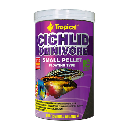 Tropical Ciklid Omnivore Small Pellet - 360 G | Endast 249 kr! - Zoogiganten
